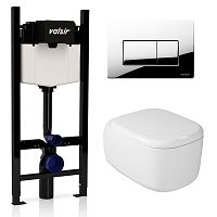 Комплект инсталляции с клавишей VALSIR KIT VSCR 7813 Slim P1